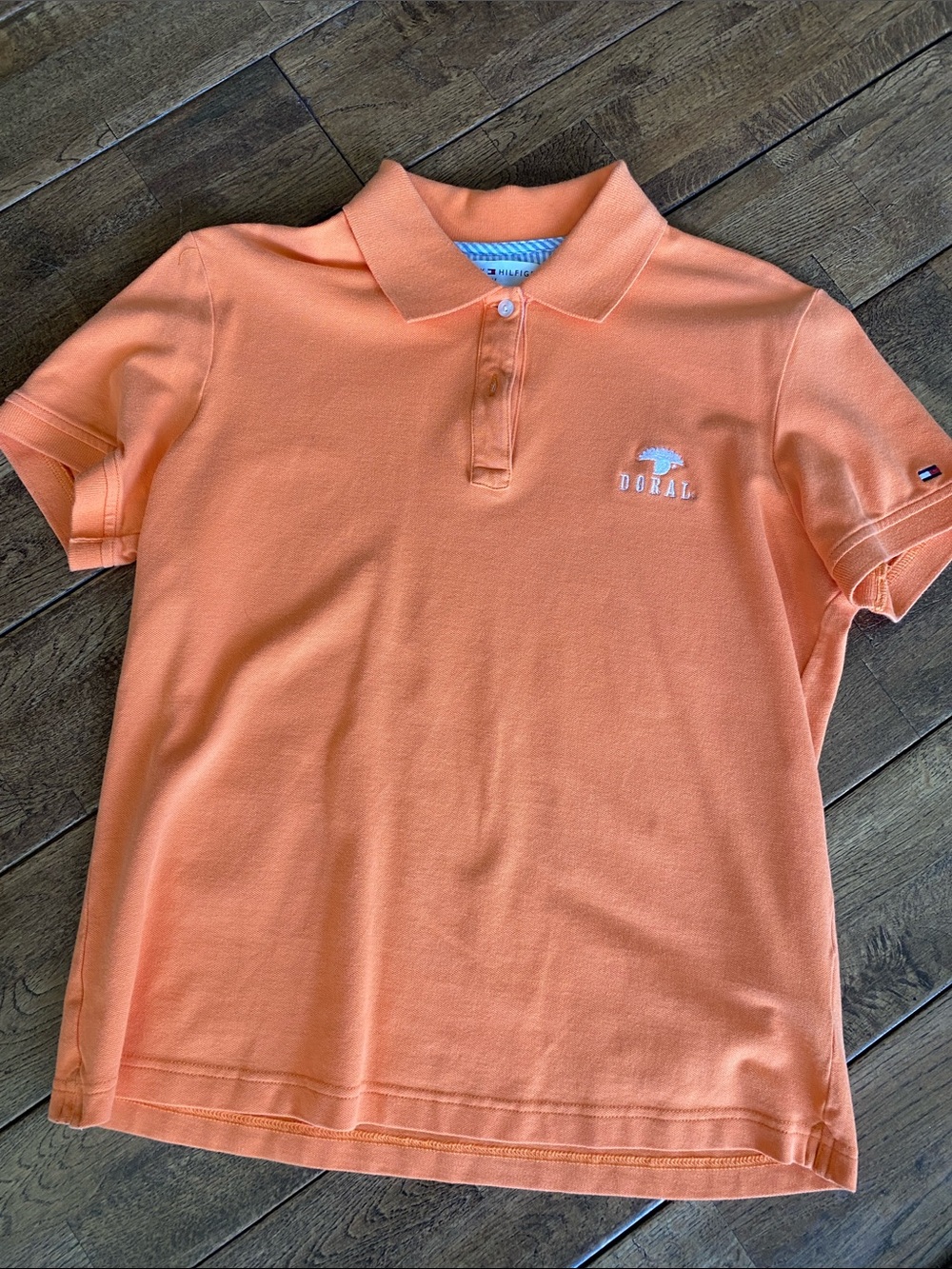 Doral Women’s Hilfiger Orange Polo Shirt